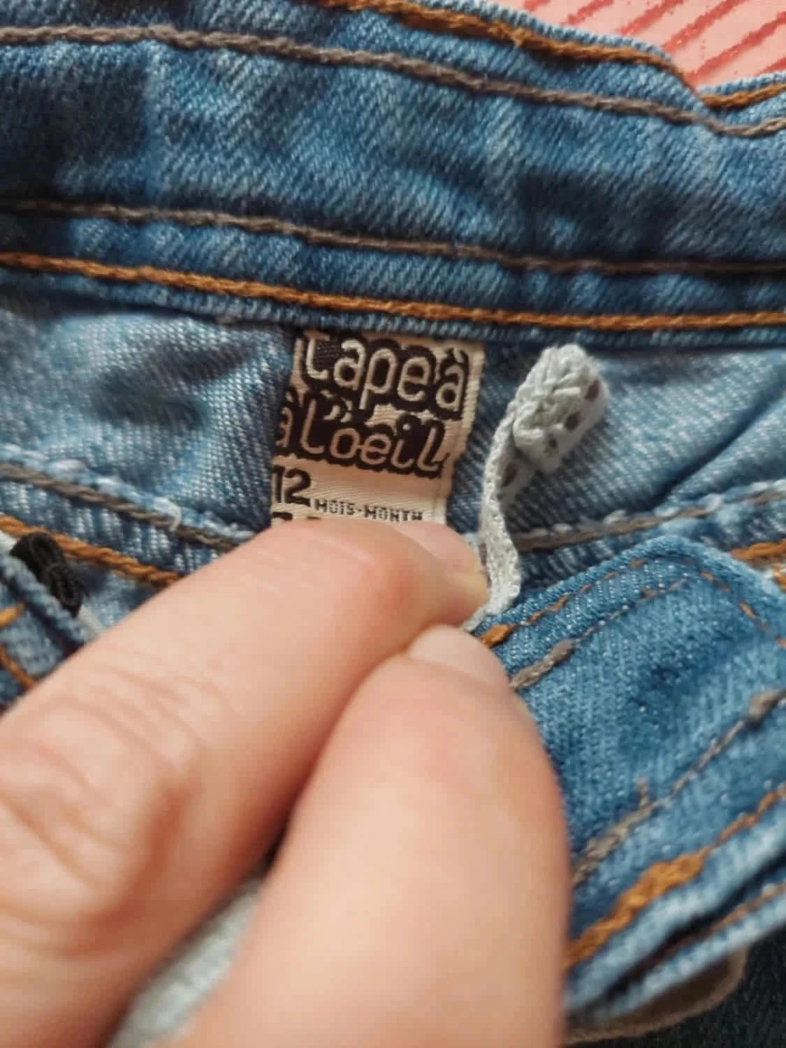Pantalón vaquero corto 12mois TAO – photo 5